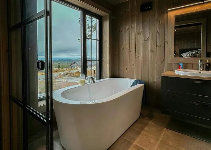 Dom wakacyjny Architect Mountain At Lygna With Views Jaren